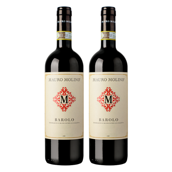 Raleigh, NC | 2-Pack: 2021 Mauro Molino Barolo