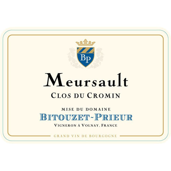 Charlotte, NC | 2022 Meursault "Clos du Cromin"