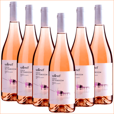 6-Pack: 2025 Vallevò "Costa dei Trabocchi" Rosato