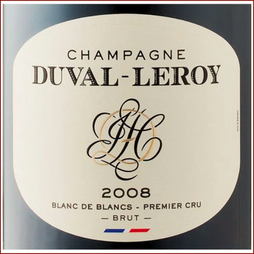 2008 Duval-Leroy Blanc de Blanc Champagne