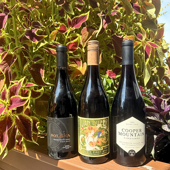 Oregon Pinot Noir Trio
